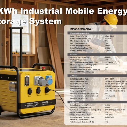 5000Wh Portable Home Power Station – Yellow - Outdoor Home Energy Storage - botai.ftsxmorfeiy.com
