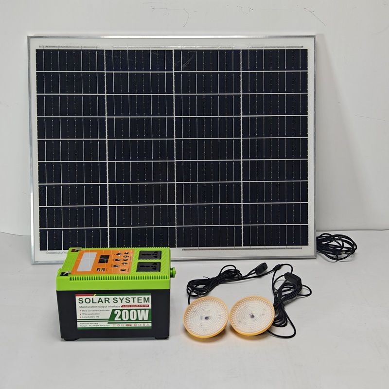 C804 200W Solar Power System - Portable Power Station - botai.ftsxmorfeiy.com