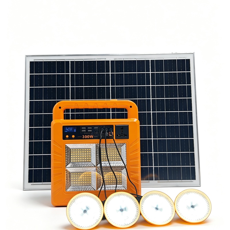 Y01-12A Portable Outdoor Power Station with LED Lights & Built-in Bluetooth Speaker - Portable Power Station - botai.f...